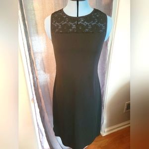 Black Sheer back dress size M
